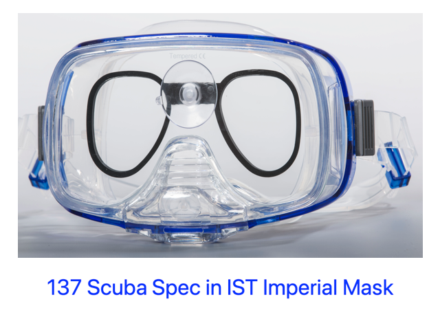 Scuba Spec Kit with IST M12 Imperial Dive Mask